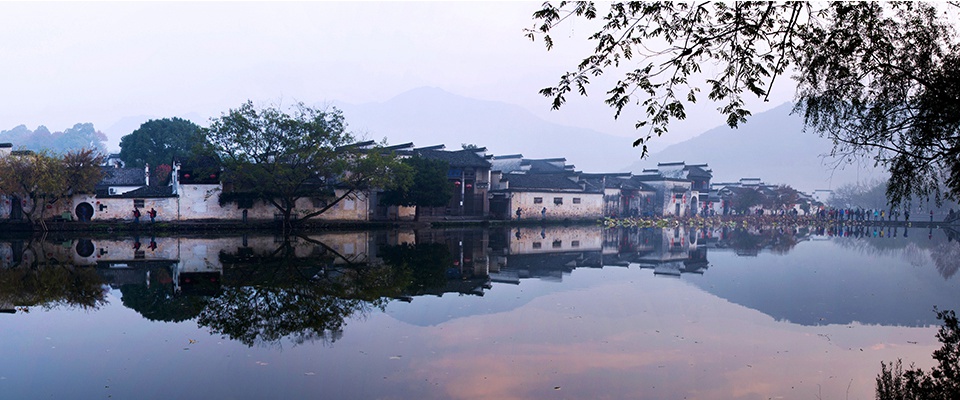 (黄山黟县)宏村风景区