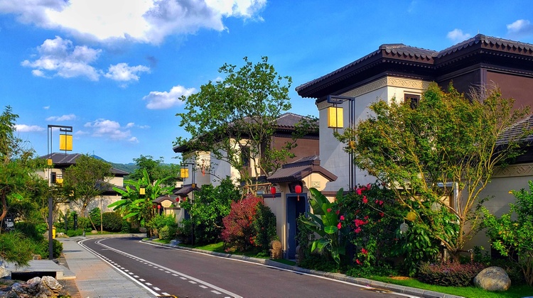 青山绿水环绕的“度假胜地”