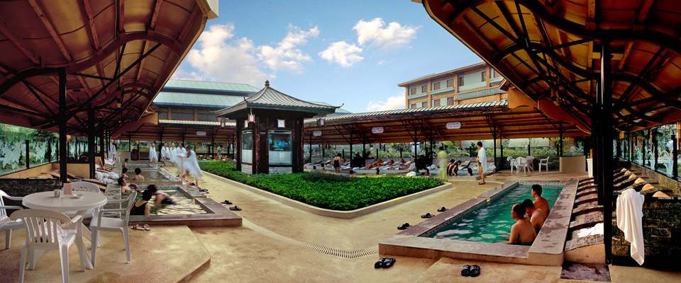 江西九江庐山天沐温泉度假村
