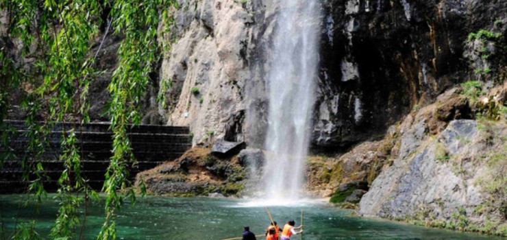 河北石家庄沕沕水生态风景区